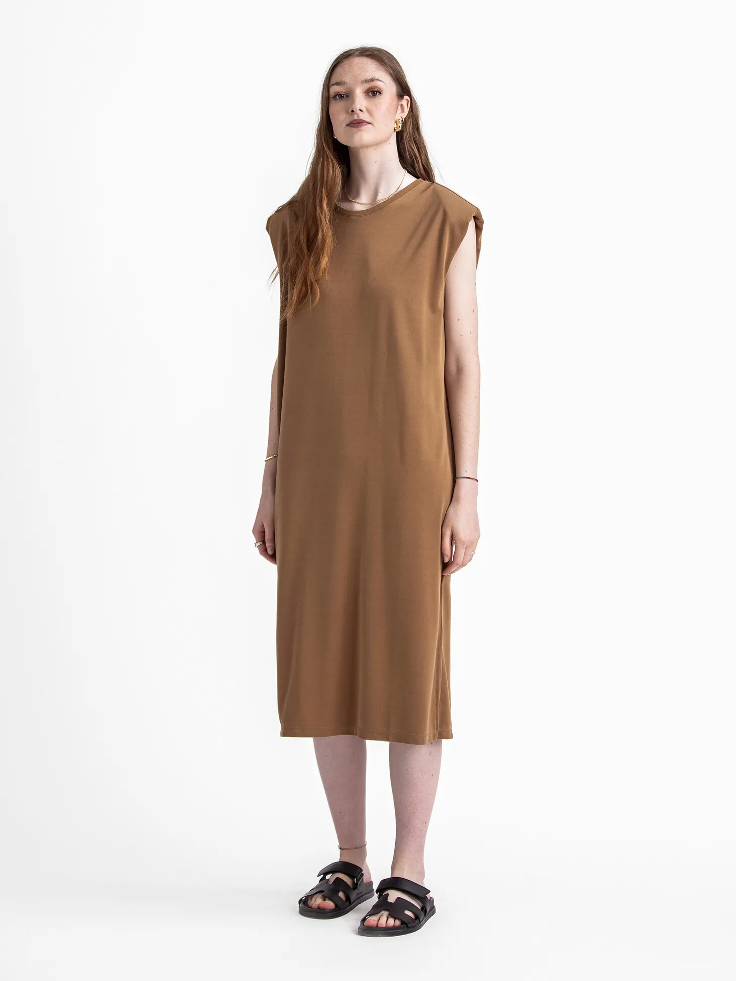 MBYM Jurk Stivian Bosko Toasted+Coconut Fashion