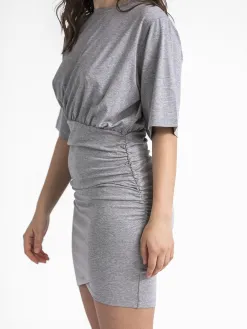 Edited Jurk Thivya Grey+Melange Best