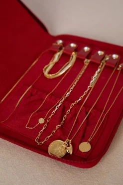 Les Soeurs Juwelen Case Mae Red Fashion
