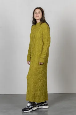 Les Soeurs Kabel Gebreide Jurk Billie Olive Fashion