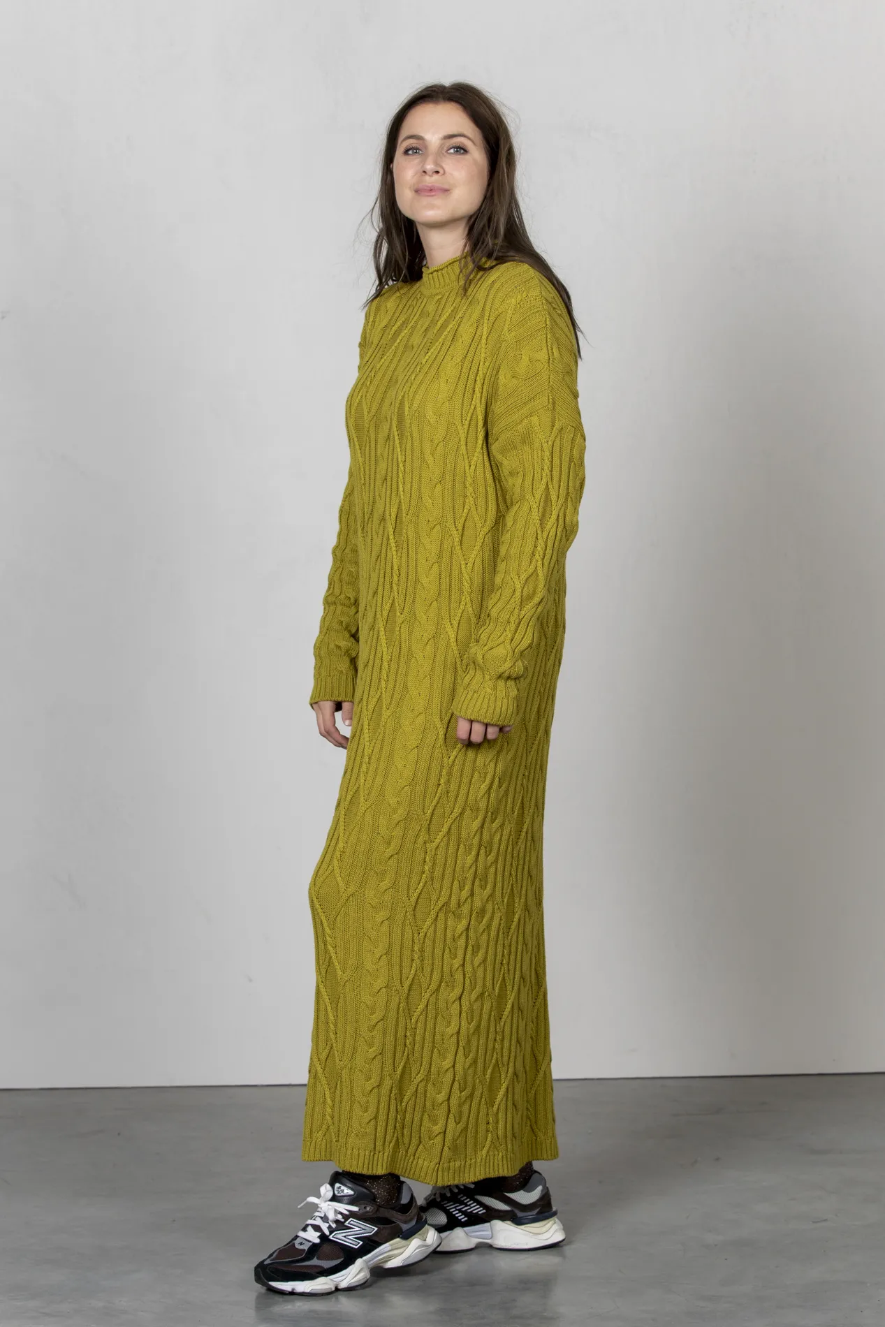 Les Soeurs Kabel Gebreide Jurk Billie Olive Fashion