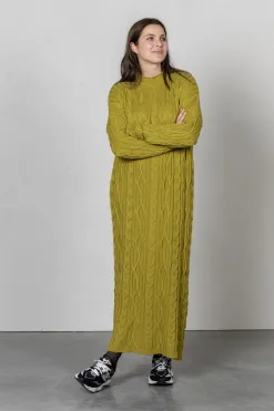 Les Soeurs Kabel Gebreide Jurk Billie Olive Fashion