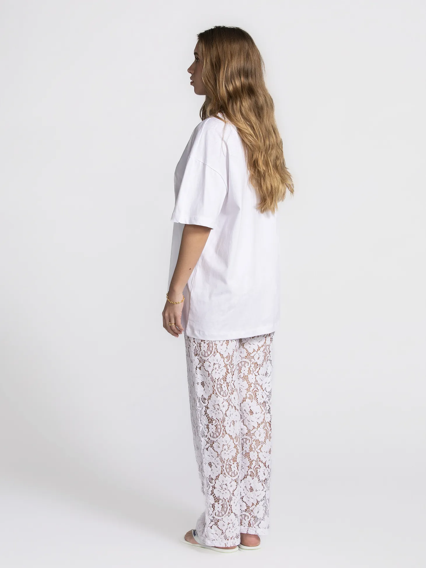 Les Soeurs Kanten broek Reva White Online