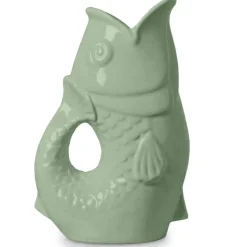 Opjet Keramieken Vaas Vis Matcha Sale