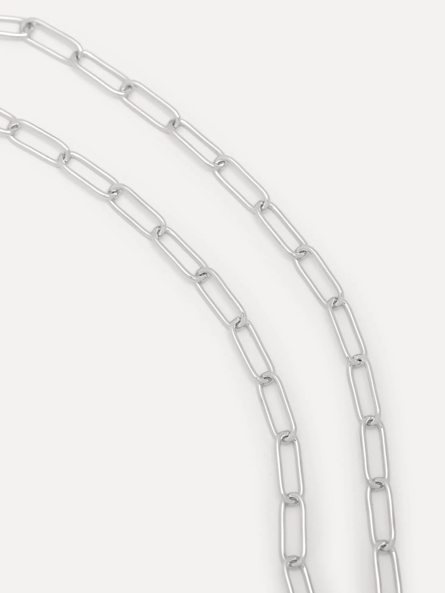 Les Soeurs Ketting Rana Big Chain Silver Best