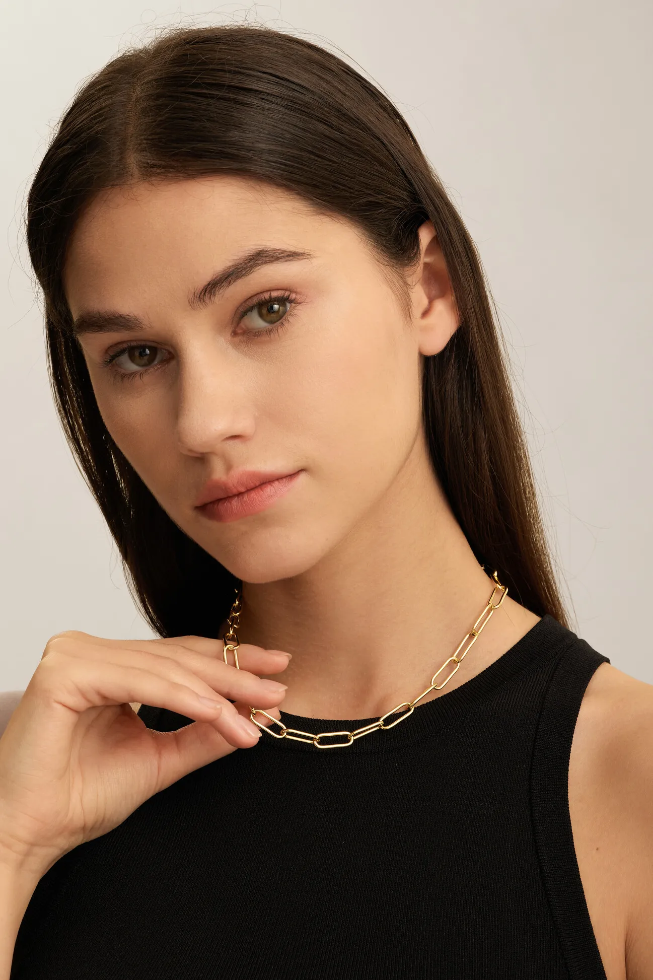 Les Soeurs Ketting Rana Big Chain Gold Outlet