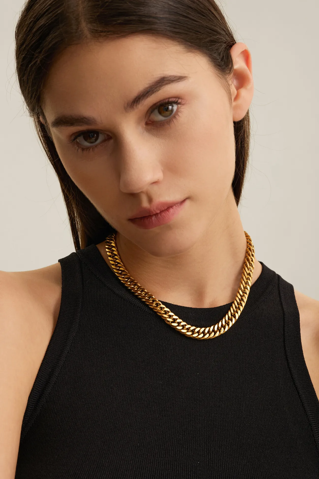 Les Soeurs Ketting Raya Cuban Chain Gold Best