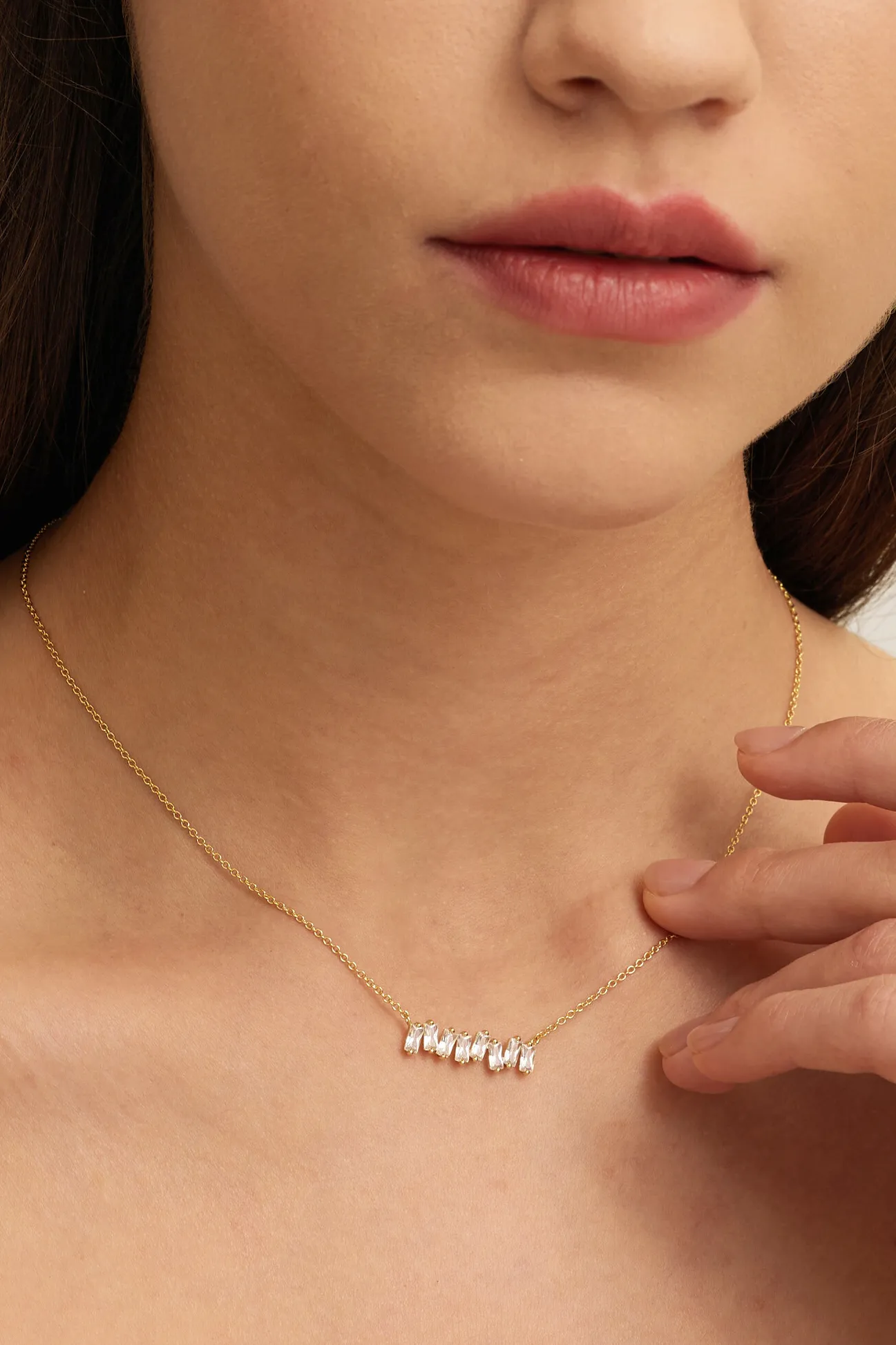 Les Soeurs Ketting Roma Baguette Clear+Gold Sale