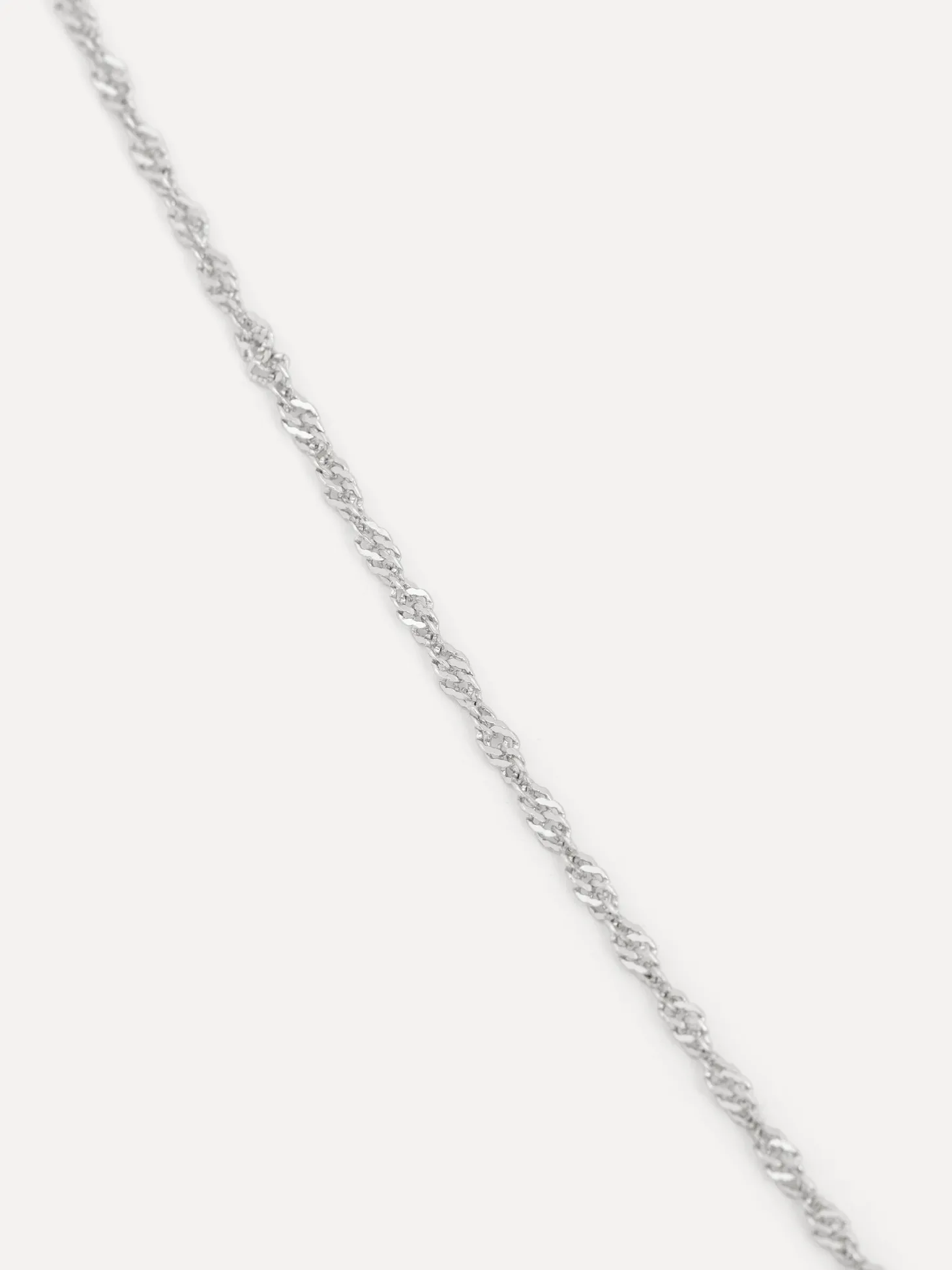 Les Soeurs Ketting Romee Twisted Chain Silver Online