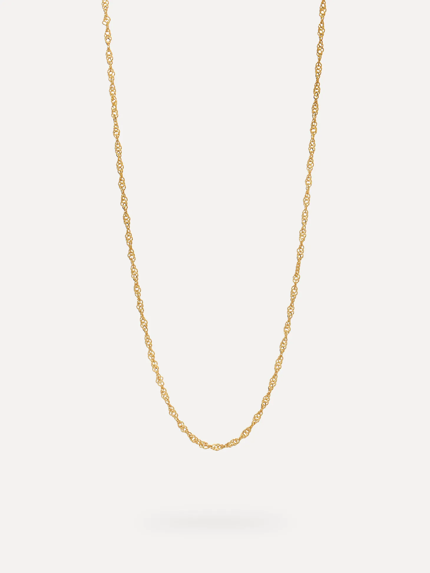 Les Soeurs Ketting Romee Twisted Chain Gold Discount
