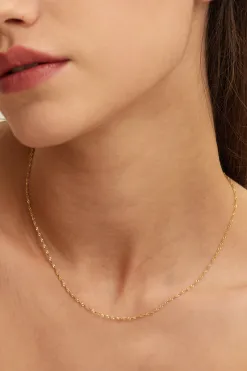 Les Soeurs Ketting Romee Twisted Chain Gold Discount