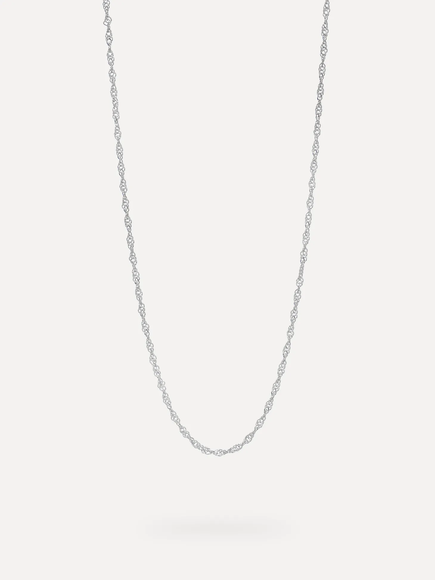 Les Soeurs Ketting Romee Twisted Chain Silver Online