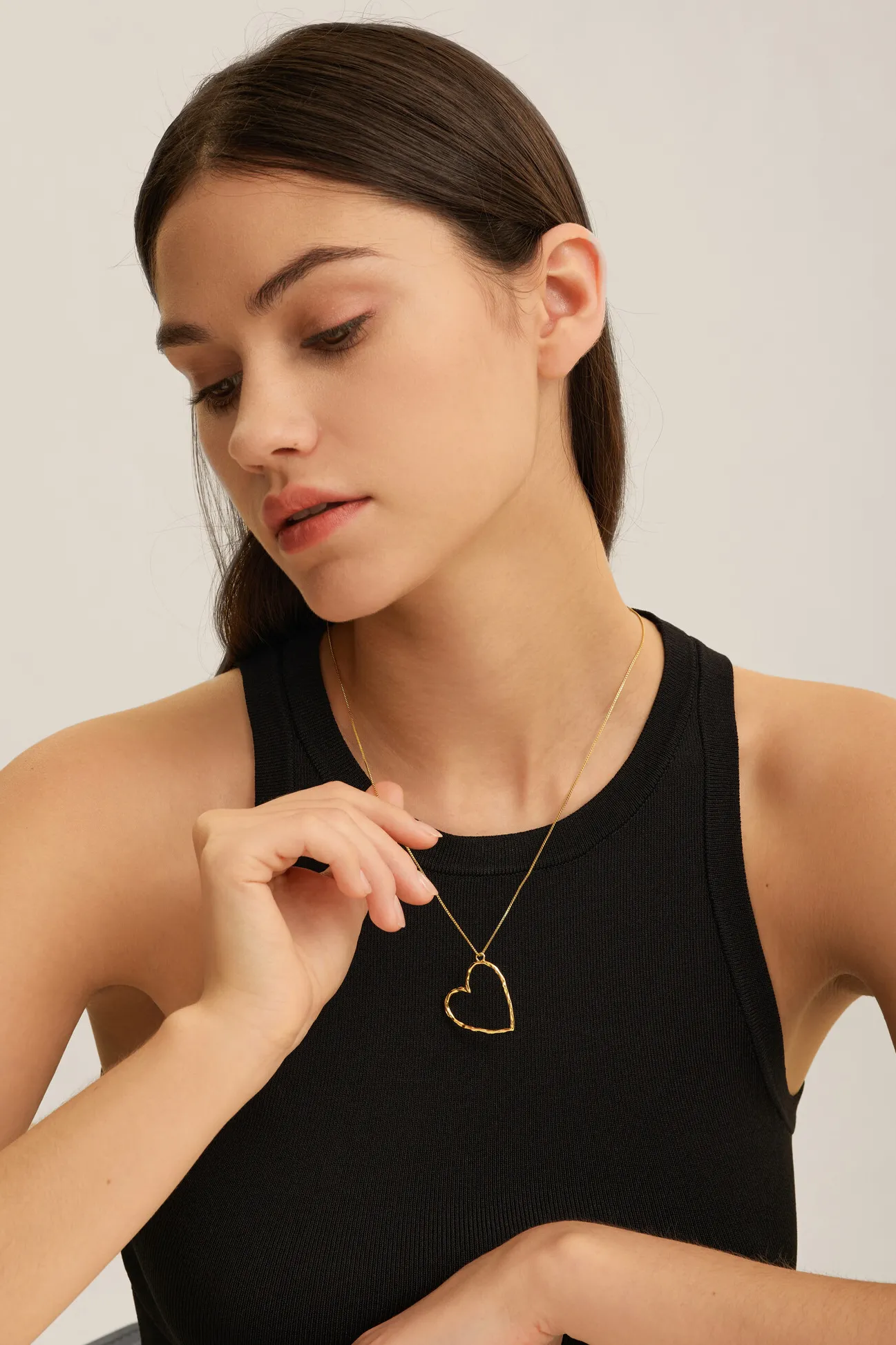 Les Soeurs Ketting Roni Heart Gold Outlet