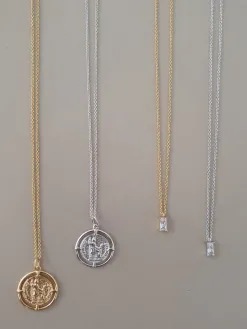 Les Soeurs Ketting Rosa Pendulum Silver Best