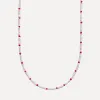 Les Soeurs Kralenketting Fien Pink Fashion