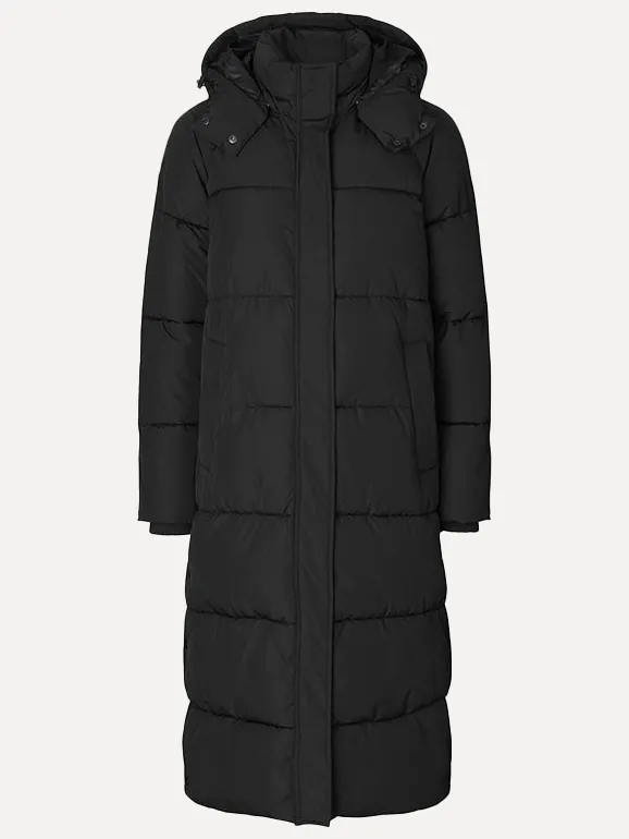 MBYM Lange Jas Ela Slit Black Clearance