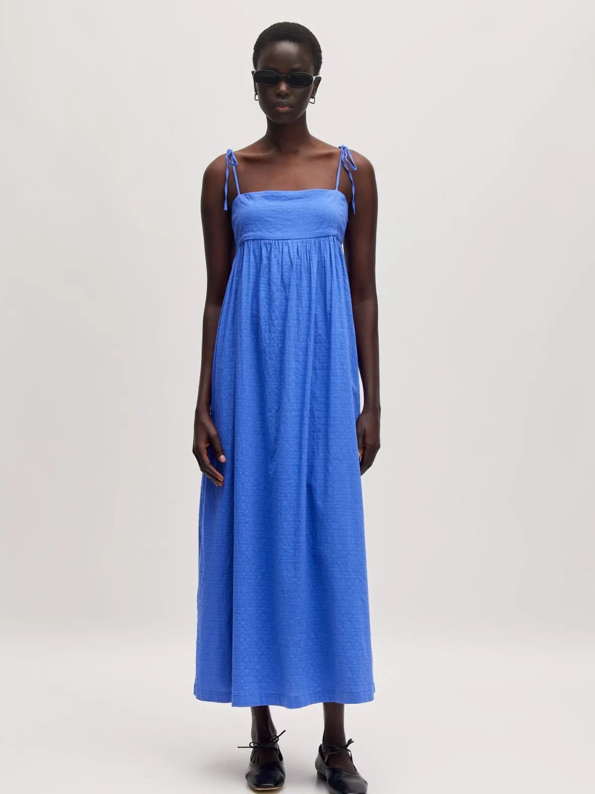 Edited Lange jurk Alida Amparo+Blue Clearance