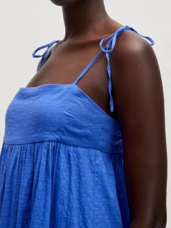 Edited Lange jurk Alida Amparo+Blue Clearance