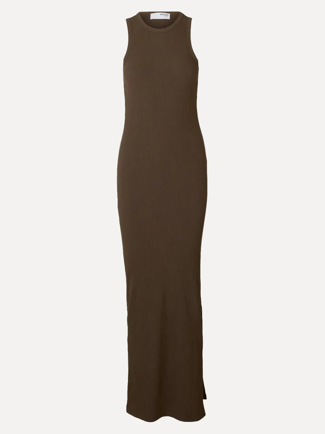 Selected Lange jurk Anna Chestnut Fashion