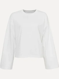 Les Soeurs Lange mouwen T-Shirt Aline White Online