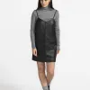 Edited Leren Mini-jurk Ellis Black Hot