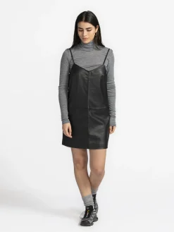 Edited Leren Mini-jurk Ellis Black Hot