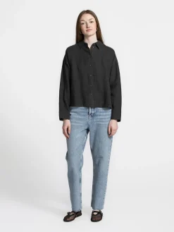 Selected Linnen hemd Linnie Black Discount