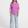 Selected Linnen T-Shirt Vilja First+Bloom Outlet