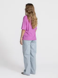 Selected Linnen T-Shirt Vilja First+Bloom Outlet
