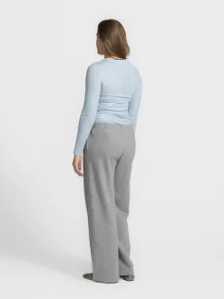 Selected Longsleeve Dianna Cashmere+Blue Hot