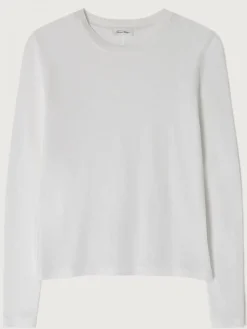 American Vintage Longsleeve Gamipy Blanc Best