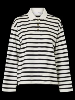 Selected Longsleeve polo Wada Snow+White Online