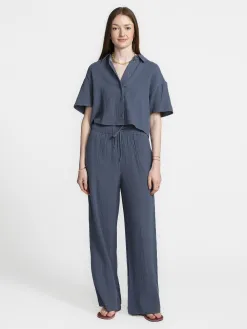 MBYM Losse broek Kassaka Renetta Vintage+Indigo Outlet