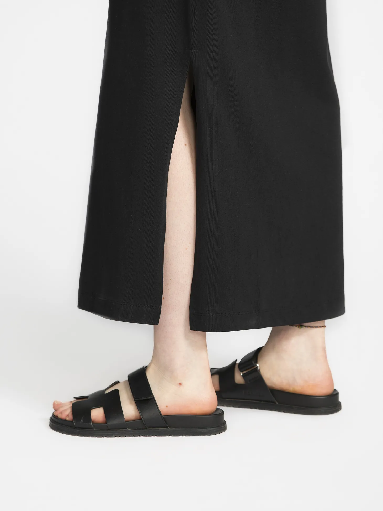 Selected Maxi t-shirt jurk Essential Black Fashion