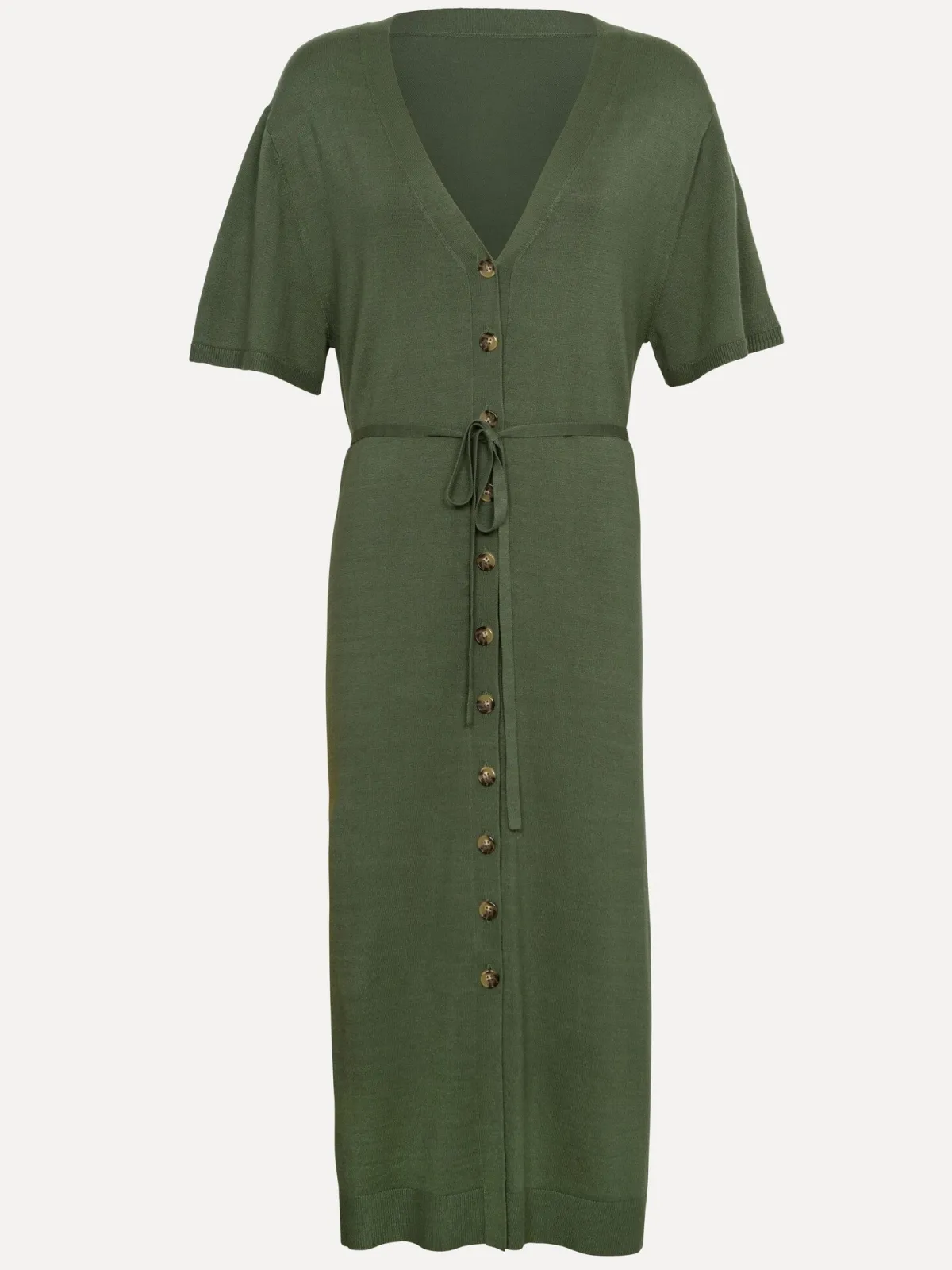 Les Soeurs Maxi-jurk Scarlett Khaki Hot