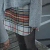 Les Soeurs Mini rok Trey Check Online