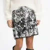 Selected Minirok met pailletten Tana Silver Hot