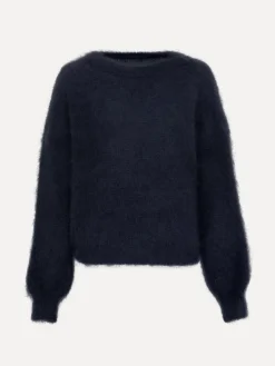 Le Marais Mohair Trui Viktor Navy Clearance