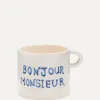 Anna + Nina Mok Bonjour Monsieur Monsieur+Mug Best