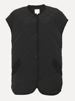 Les Soeurs Mouwloos Gewatteerd Jack Rufus Black Clearance