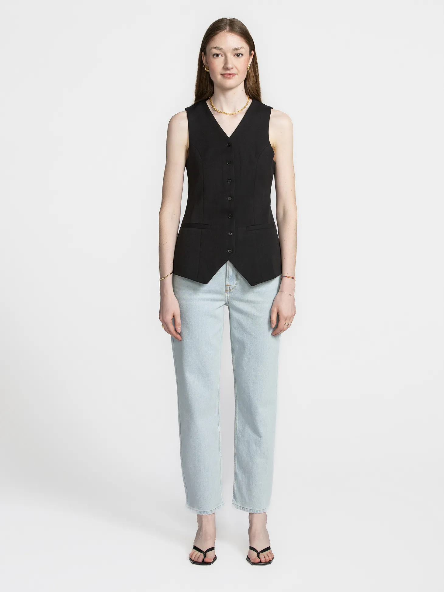 Edited Mouwloos vest Harley Black Hot