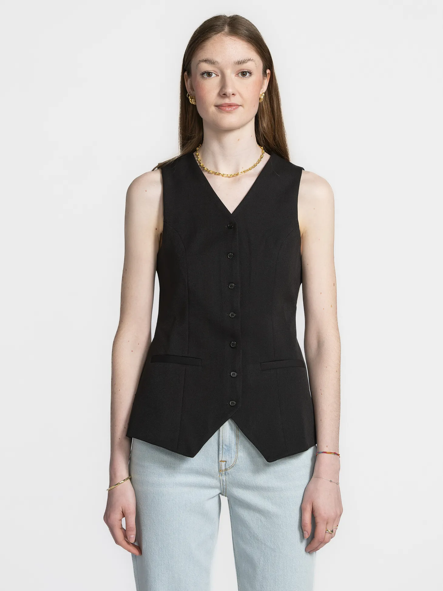 Edited Mouwloos vest Harley Black Hot