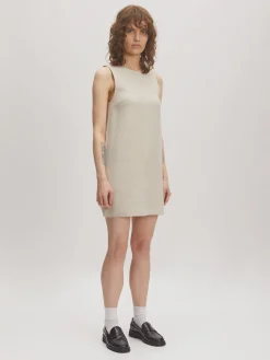 Edited Mouwloze jurk Nicky Beige Clearance