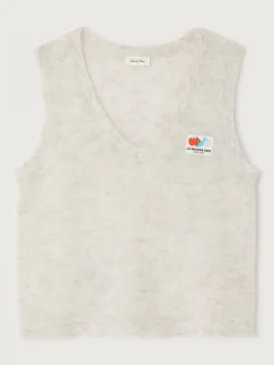American Vintage Mouwloze Pull Nenybay Polaire+Chine Outlet