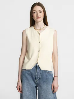 MBYM Mouwloze top Basia Ardine Sugar Fashion