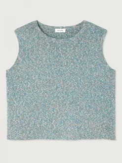 American Vintage Mouwloze top Frymow Tropico+Mouline Clearance