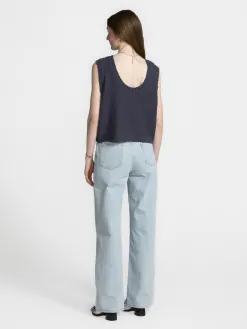 MBYM Mouwloze top Merae Linni Vintage+Indigo New