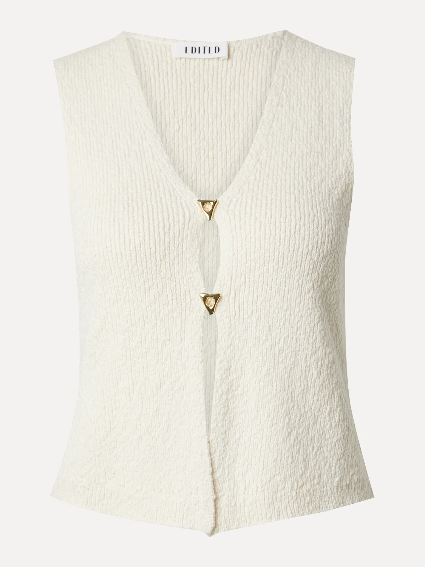 Edited Mouwloze top Rike Antique+White Outlet