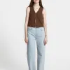 Edited Mouwloze top Rike Chestnut Best