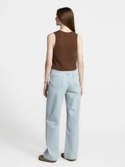 Edited Mouwloze top Rike Chestnut Best